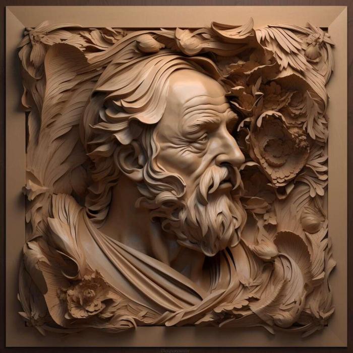 نموذج ثلاثي الأبعاد لآلة CNC 3D Art 